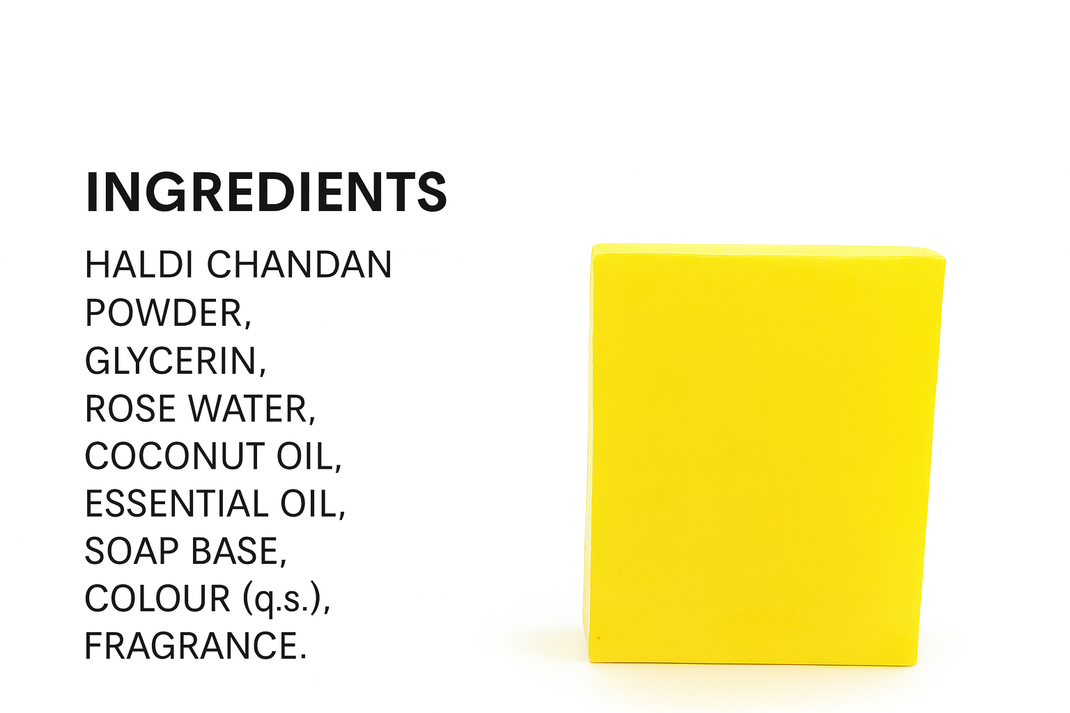 Kostilla Haldi Chandan Bathing Soap - Pack of 3 (300g)