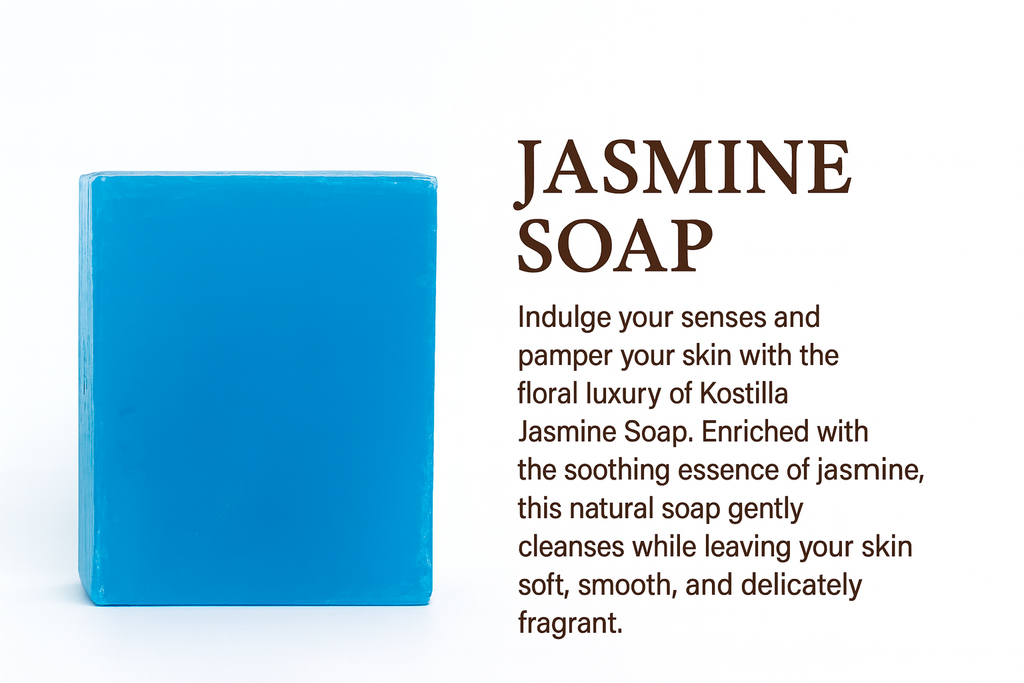 Kostilla Jasmine Bathing Soap - Pack of Pack of 3 (300g)