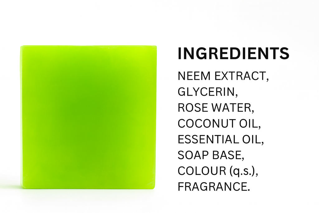 Kostilla Neem Bathing Soap - Pack of 3 (300g)