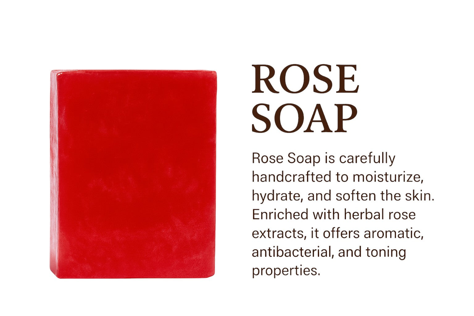 Kostilla Rose Bathing Soap - Pack of 3 (300g)