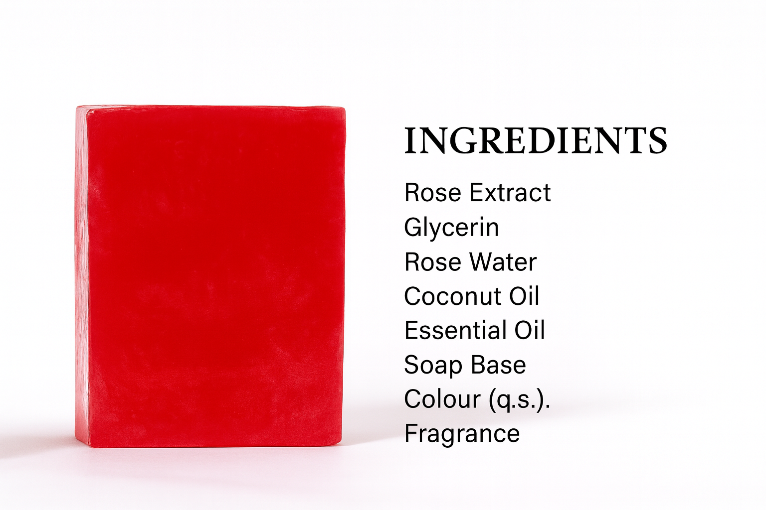 Kostilla Rose Bathing Soap - Pack of 3 (300g)