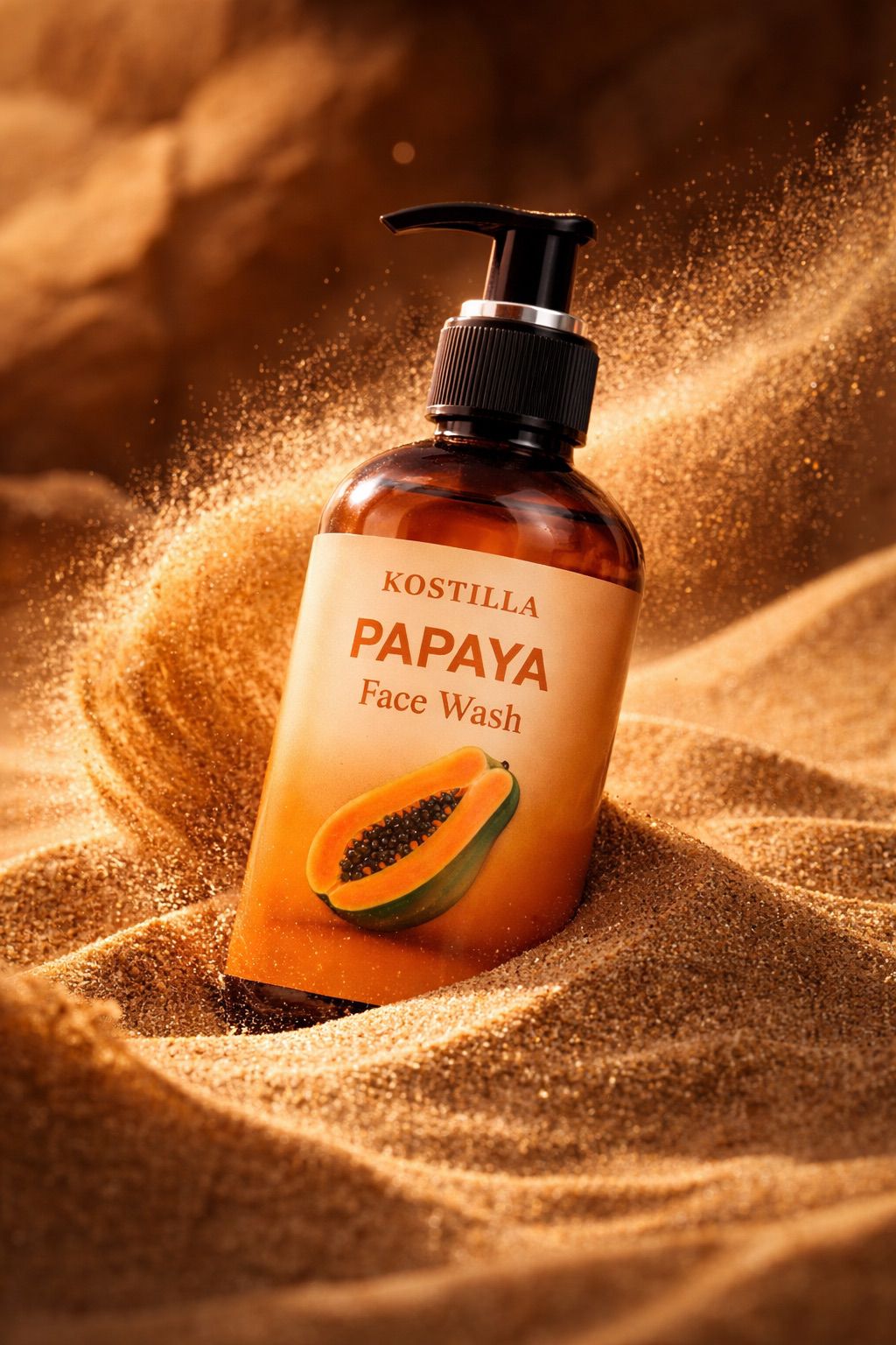 Kostilla Papaya Face Wash - Pack of 1 (300ml)