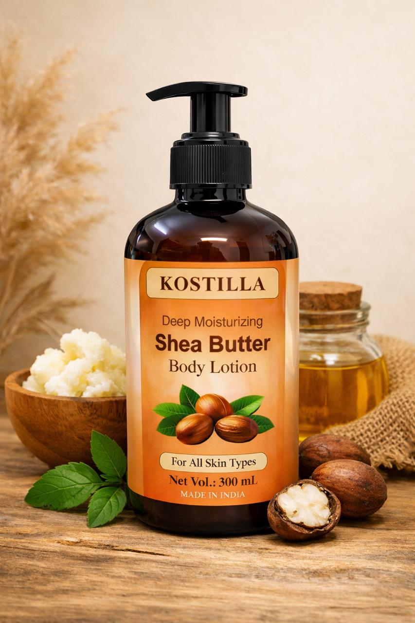 Kostilla Shea Butter Body Lotion - Pack of 1 (300ml)