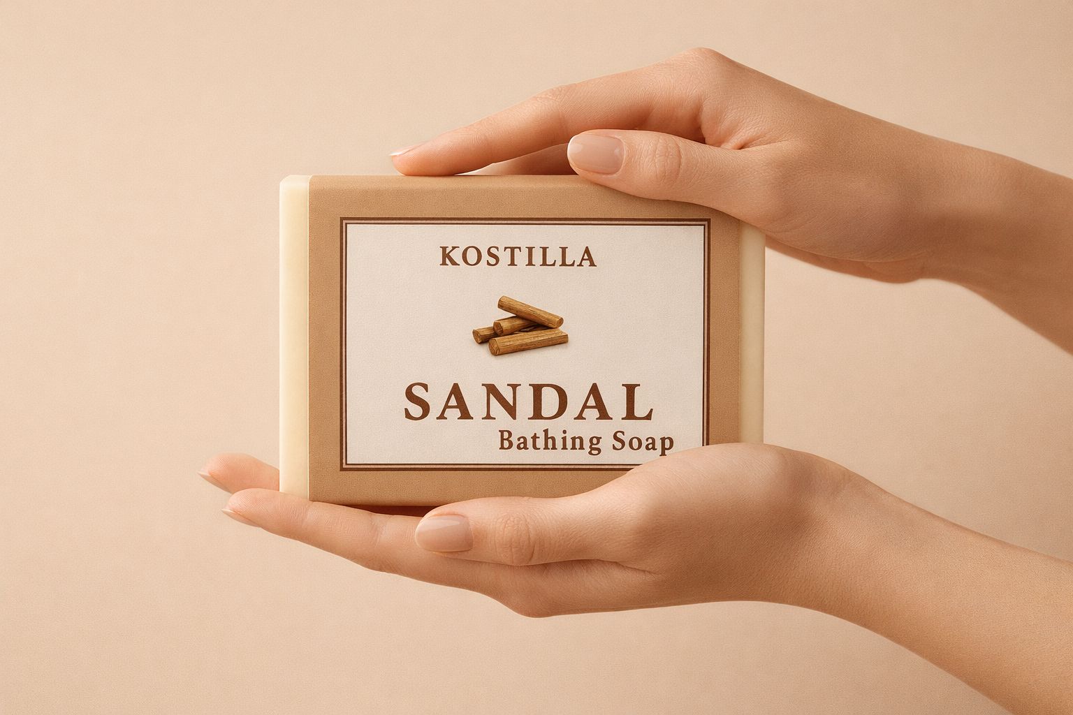 Kostilla Sandal Bathing Soap - Pack of 3 (300g)