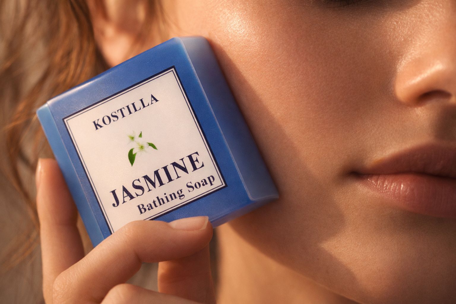 Kostilla Jasmine Bathing Soap - Pack of Pack of 3 (300g)