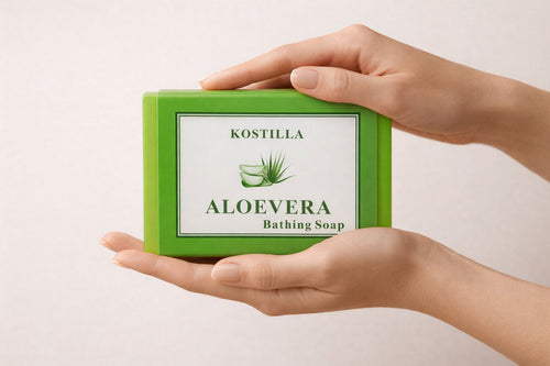 Kostilla Aloevera Bathing Soap - Pack of 3 (300g)