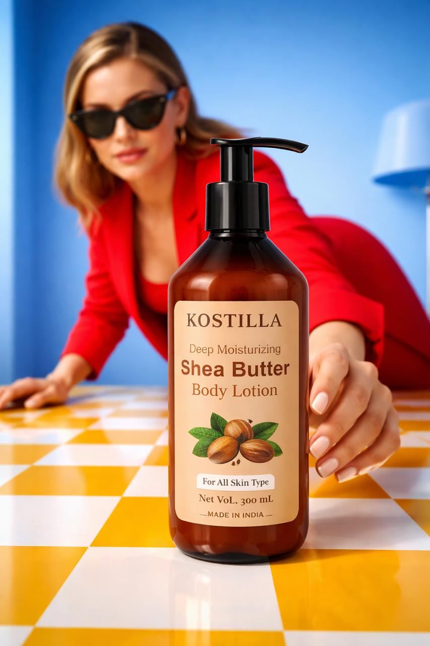 Kostilla Shea Butter Body Lotion - Pack of 1 (300ml)